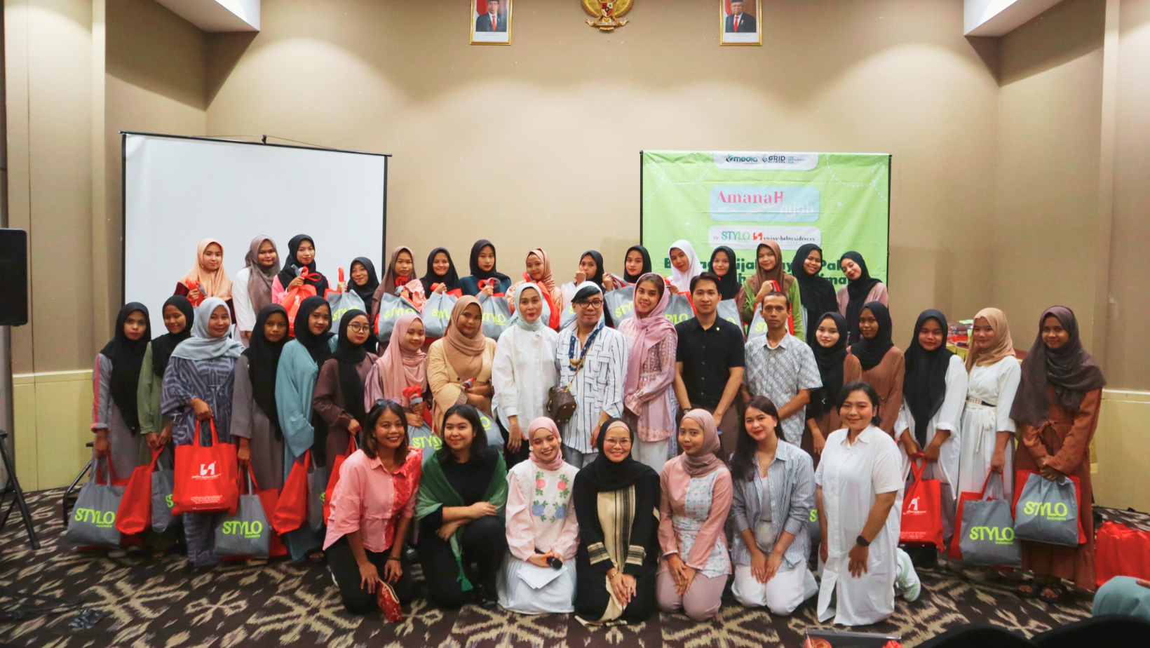 Yayasan Amal Khair Yasmin Menghadiri Acara Stylo Indonesia Amanah Hijab di Hotel Swiss-Belresidences, Jakarta Selatan