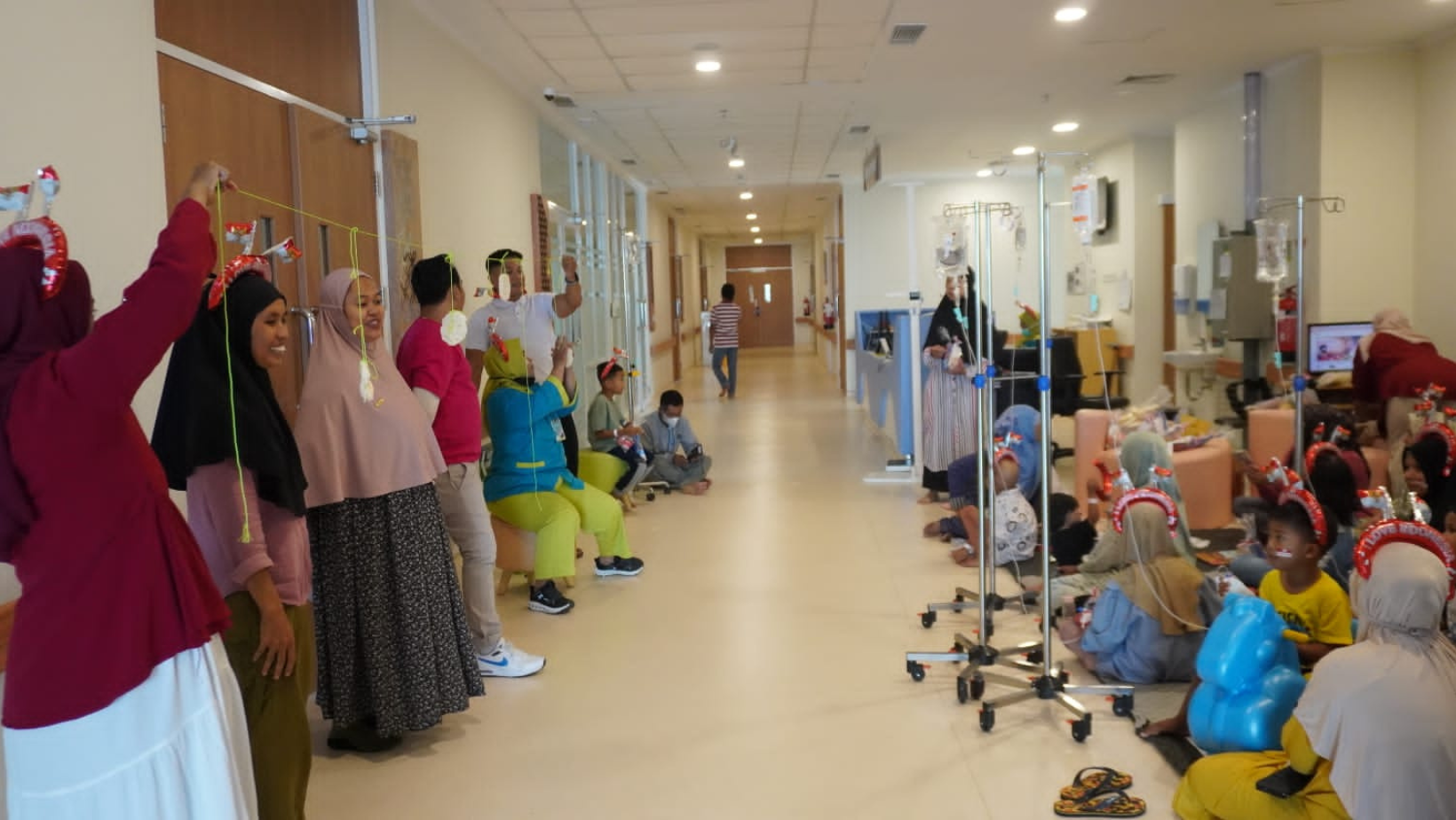 Berbagi Keceriaan HUT-RI Bersama Pasien Anak-Anak dengan Kanker dan Kelainan Darah