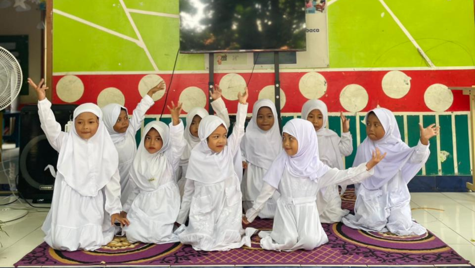 Kreativitas Anak Warnai Milad ke-22 PAUD Ceria Yasmin