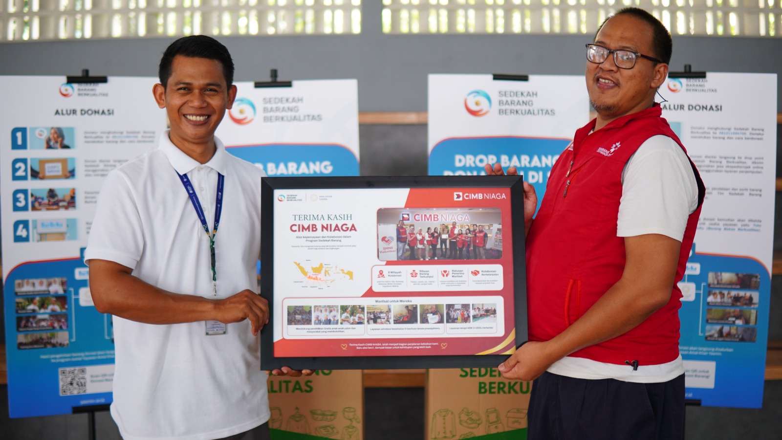 Lebih dari 1.000 Karyawan CIMB Niaga Berdonasi Melalui Employee Volunteering Day 2026