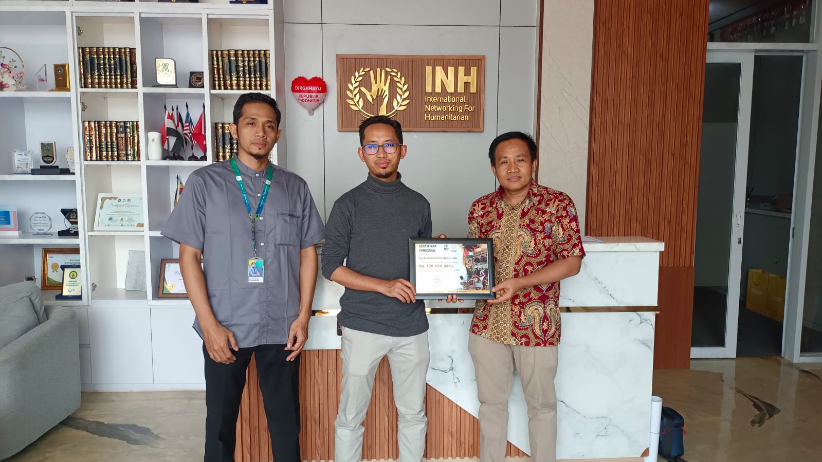 Yasmin dan INH Berkolaborasi Program Sekolah Darurat untuk Anak Gaza