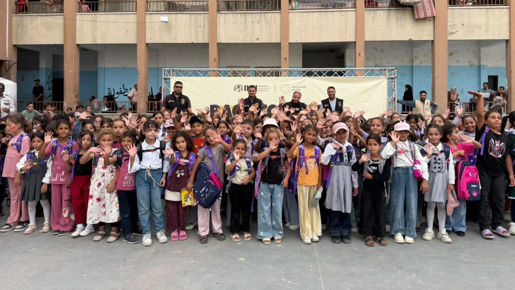 AK Yasmin Gandeng INH Penyaluran Program Gaza Back to School